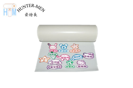 Ecofriendly Hot Melt Adheisve Film PO Polyolefin For Chidren Name Patchs